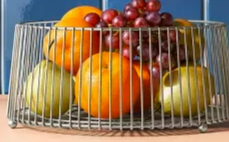 Wire Silver Fruit Basket Silver - Room Essentials™