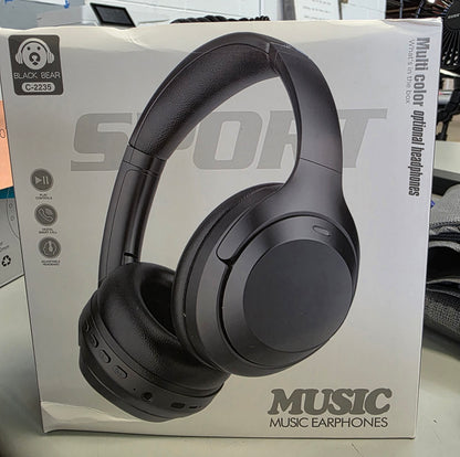Black Bear C-2235 Music Headphones