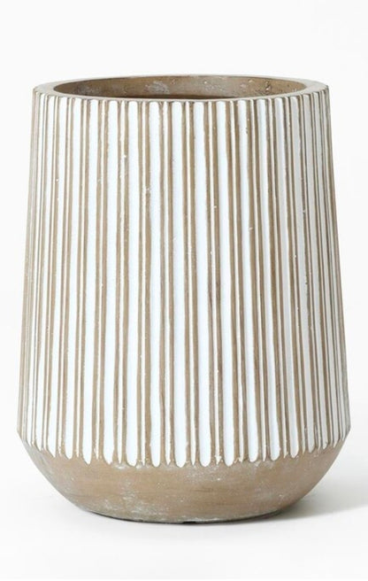 LuxenHome 22" Tall Planter, Indoor Outdoor PICKUP ONLY