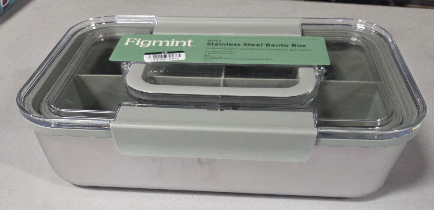 Figmint snack stainless steel bento box - SOME MINOR COSMETIC FLAWS
