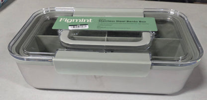 Figmint snack stainless steel bento box - SOME MINOR COSMETIC FLAWS
