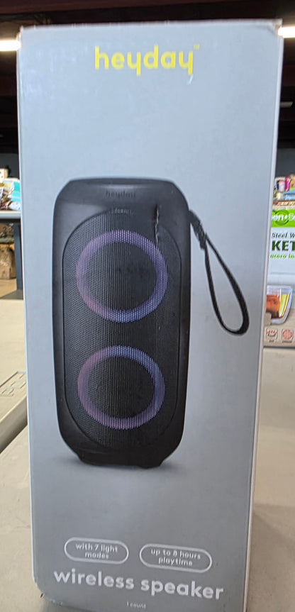 Portable Bluetooth Speaker Black - heyday™