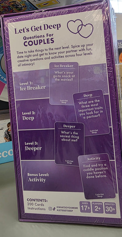 Let's Get Deep Adult Party Game
