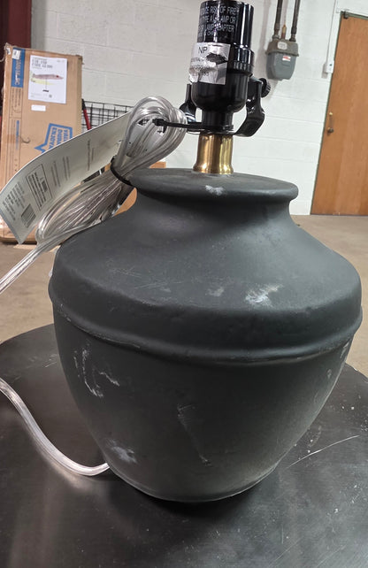 Ceramic Lamp Base Black - Threshold™ designed with Studio McGee AS-IS