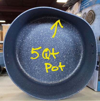 Brooklyn Steel Milky Way 24-pc. Non-Stick Cookware Set - AS-IS. PICKUP ONLY