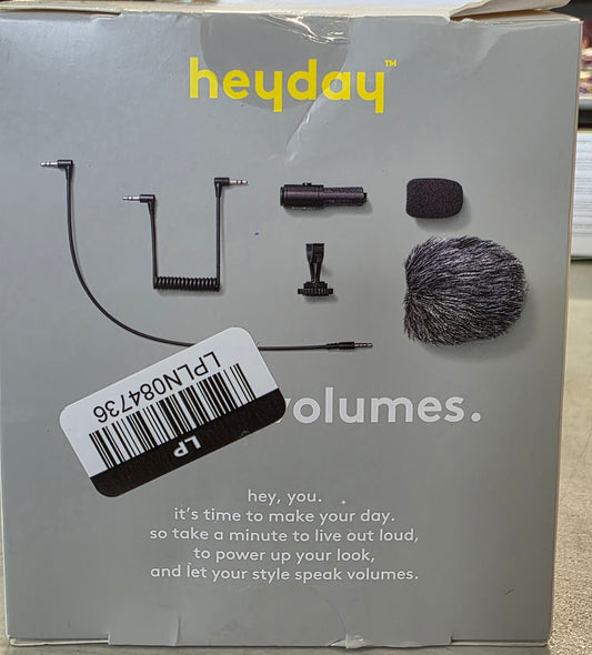 Universal Cardioid Microphone - heyday™ Black