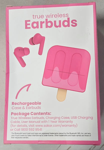 Vivitar True Wireless Earbuds - Popsicle