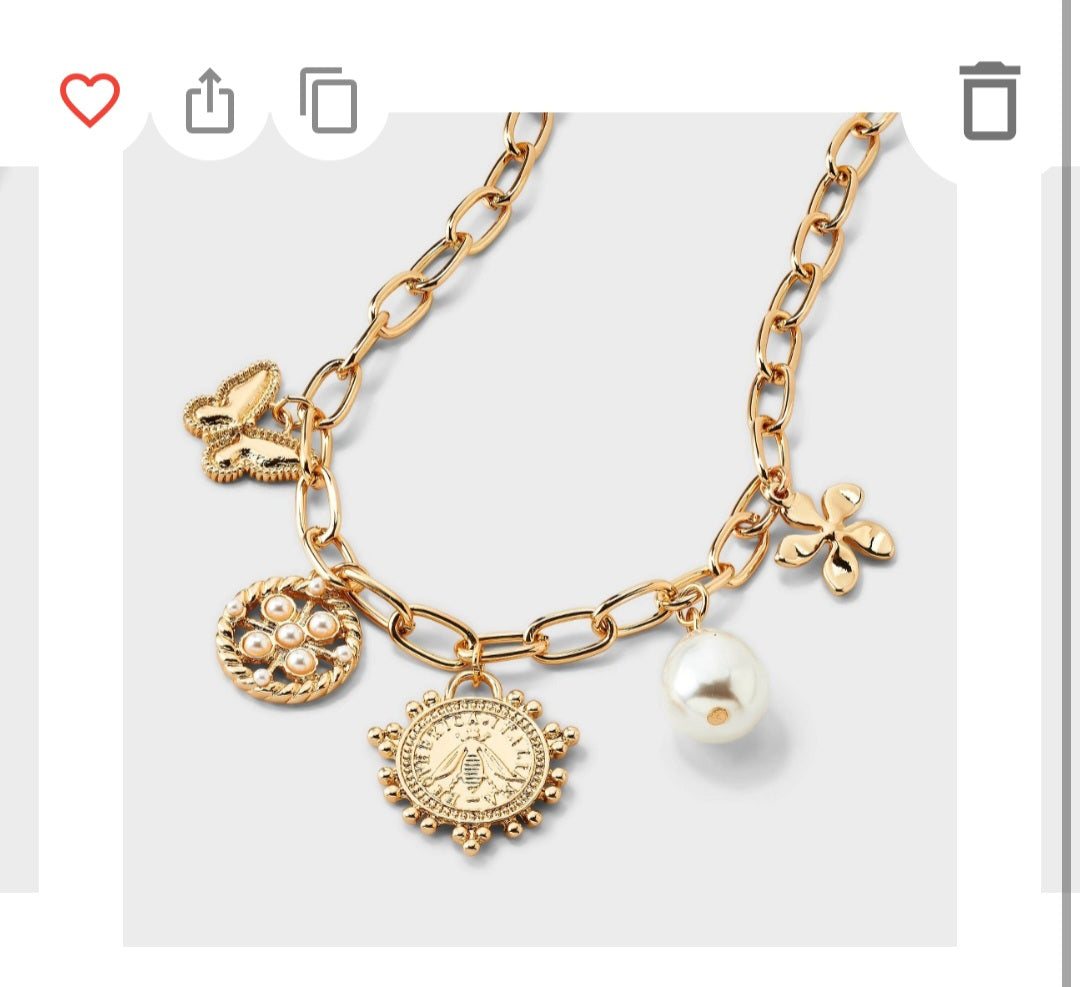 Charm necklace