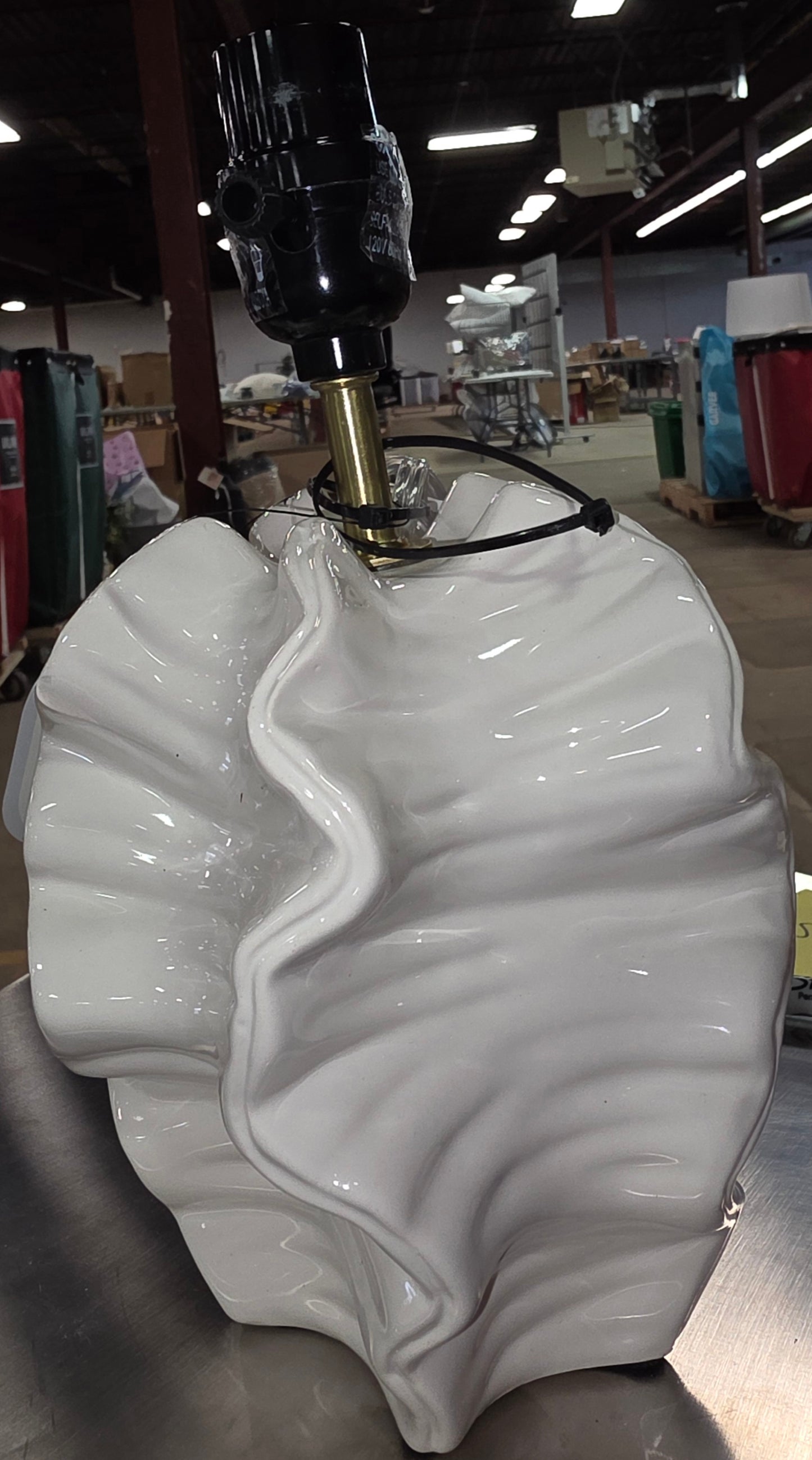 Coastal Shell Table Lamp - NO SHADE Threshold™ designed with Studio McGee AS-IS