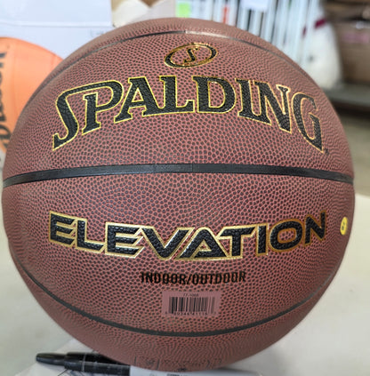 Spalding Elevation 29.5'' Basketball: Official Size Sports Ball, Composite Shell