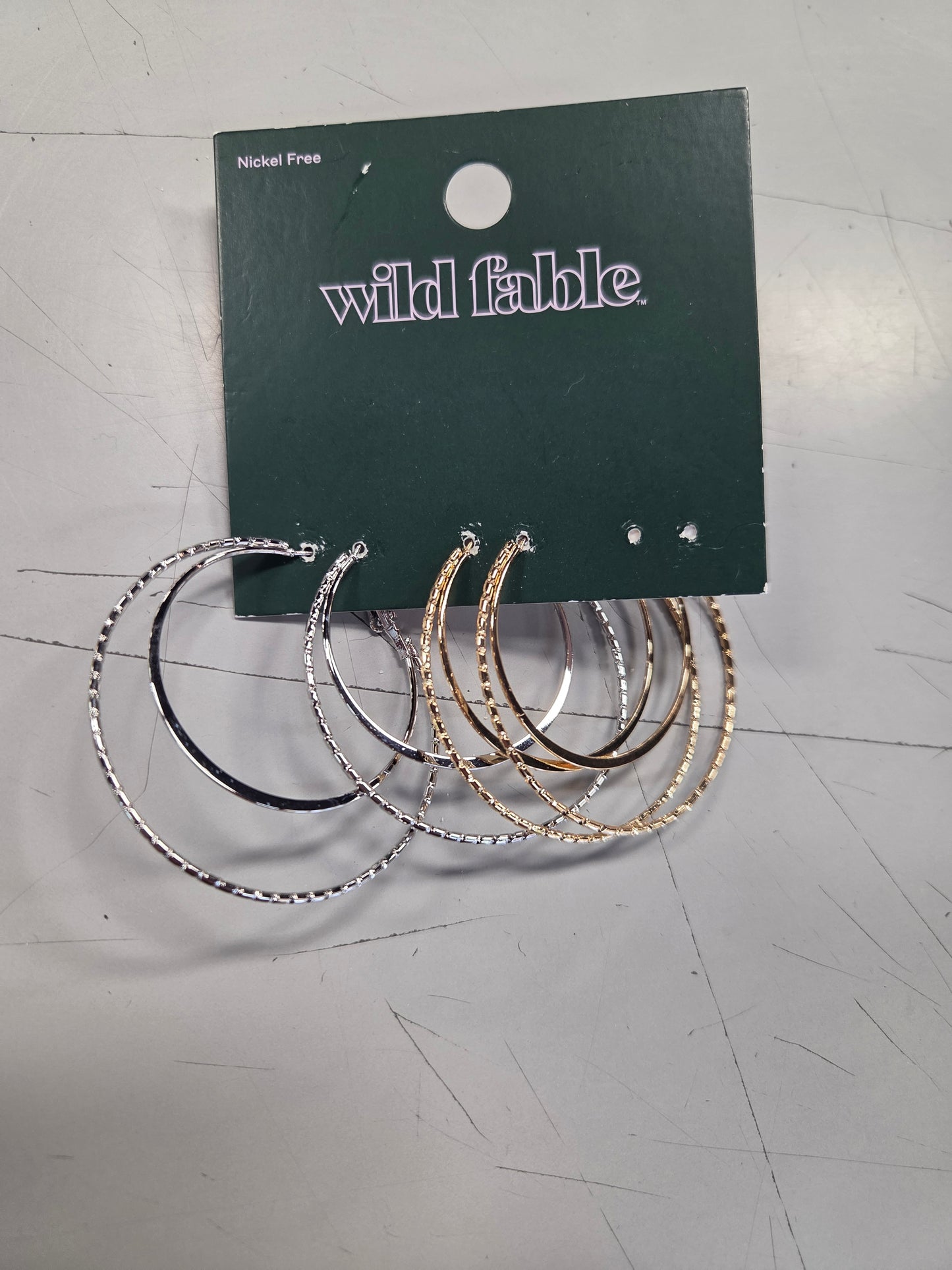 Earring set - 2 pairs