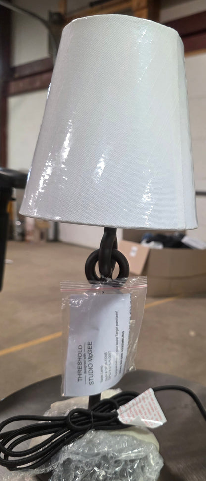Metal Ring Table Lamp Black - Threshold™ designed with Studio McGee