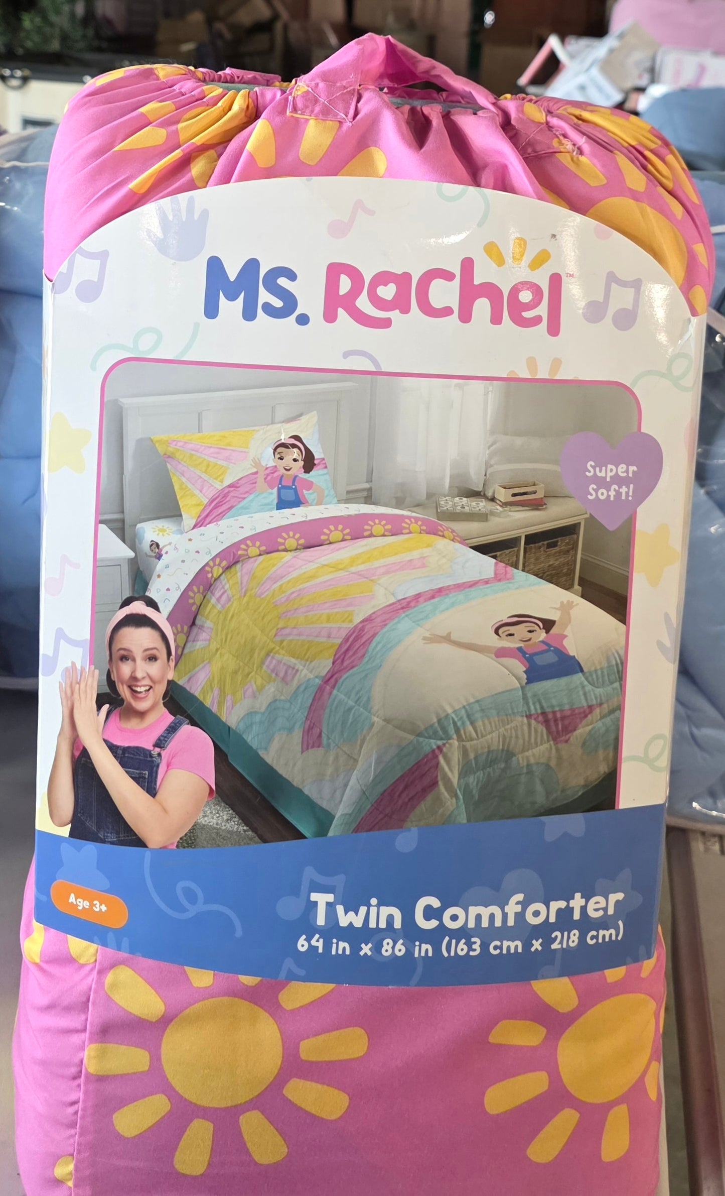 Ms. Rachel Twin Comforter