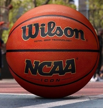 Wilson ICON 28.5" Basketball: Butyl Bladder, Rubber Shell
