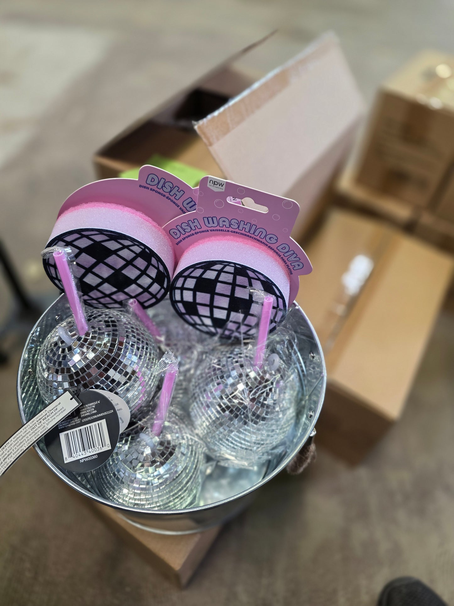 Its Party Time.  Get your Disco Party Time Pail  #2