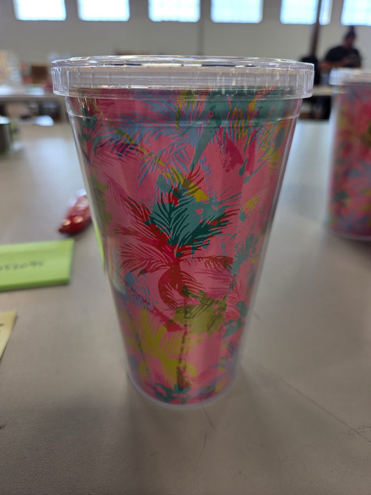 4pk tumblers - as is no straws