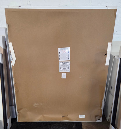 Framed underglass wall art - AS IS - BOTH HAVE SOME COSMETIC FLAWS (see pictures) - PICK UP ONLY