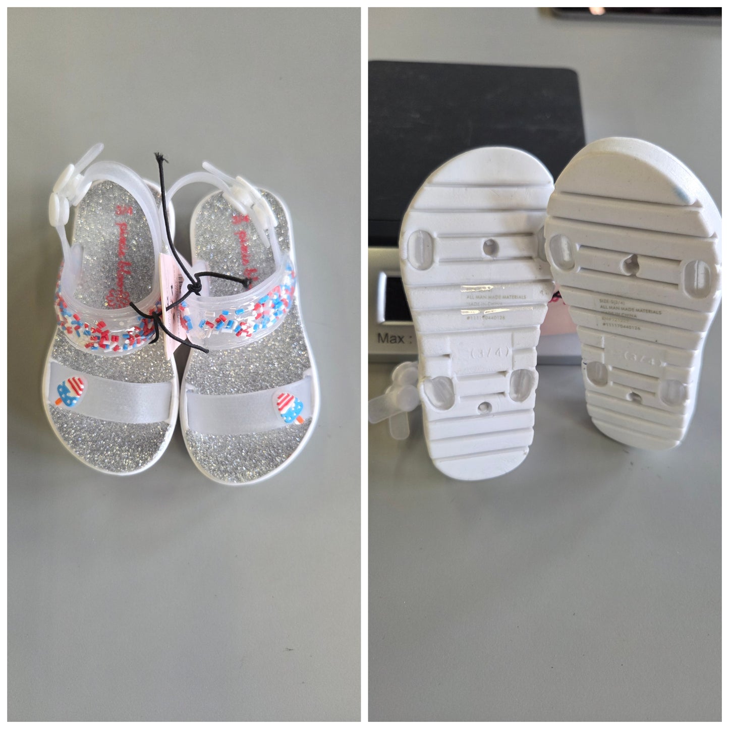 Girls Pixie Bloom jelly sandals