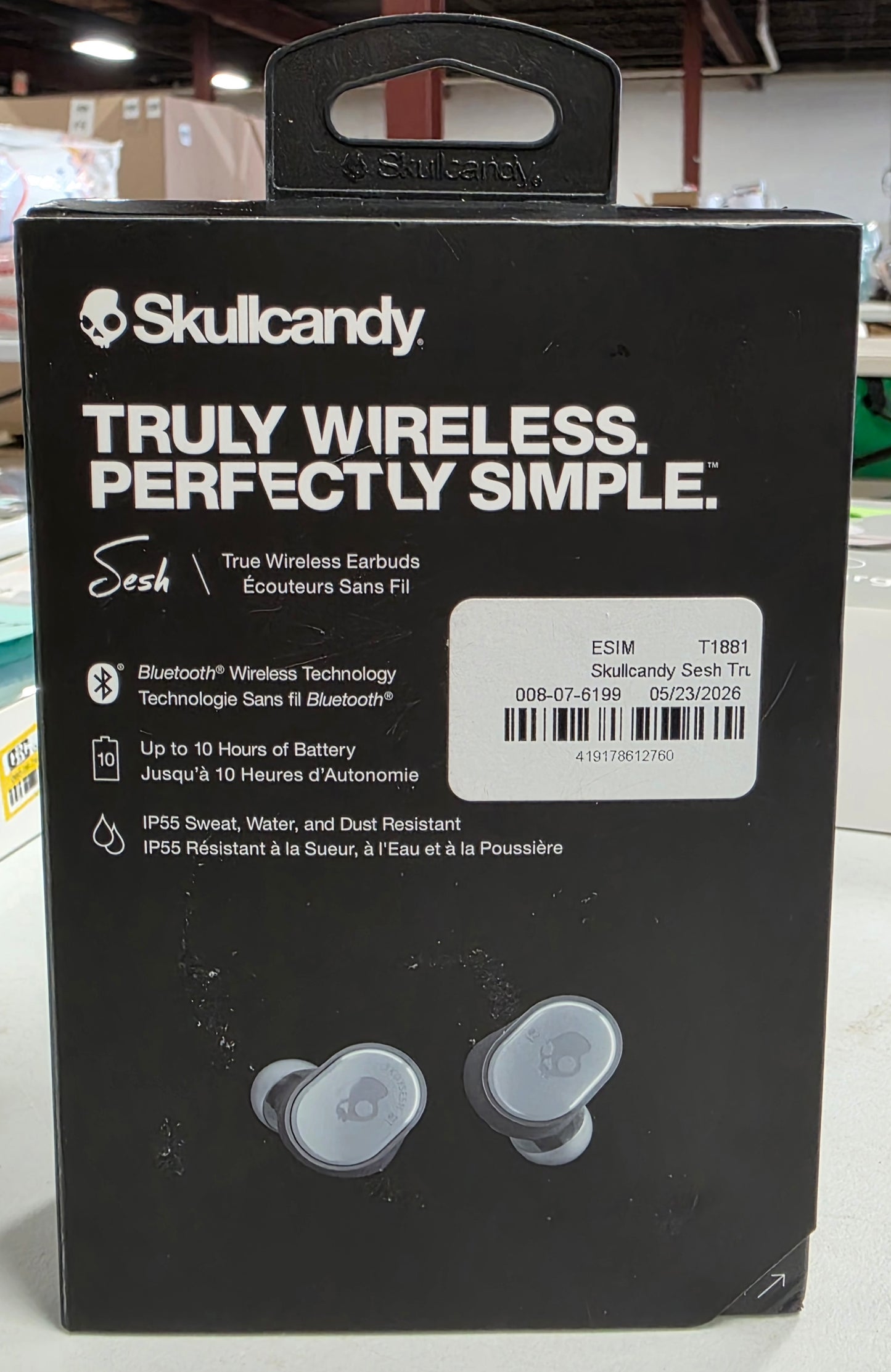 Skullcandy Sesh True Wireless Bluetooth Headphones - Black