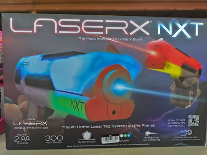 Laser X NXT Max Blasters 2 Player Pack 300 Range