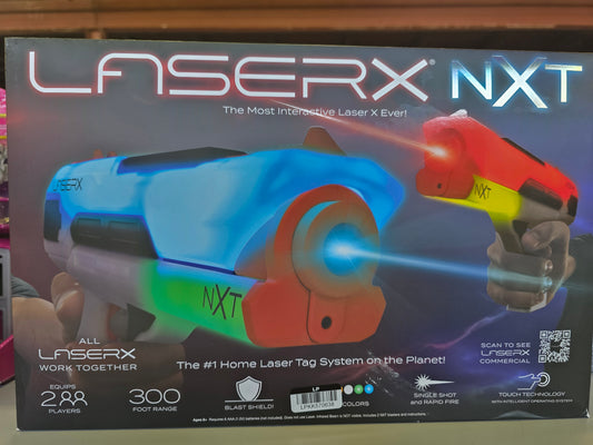Laser X NXT Max Blasters 2 Player Pack 300 Range