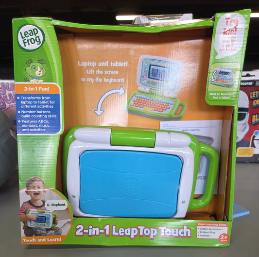 LeapFrog 2-in-1 LeapTop touch - DAMAGED BOX - PRODUCT IS NEW