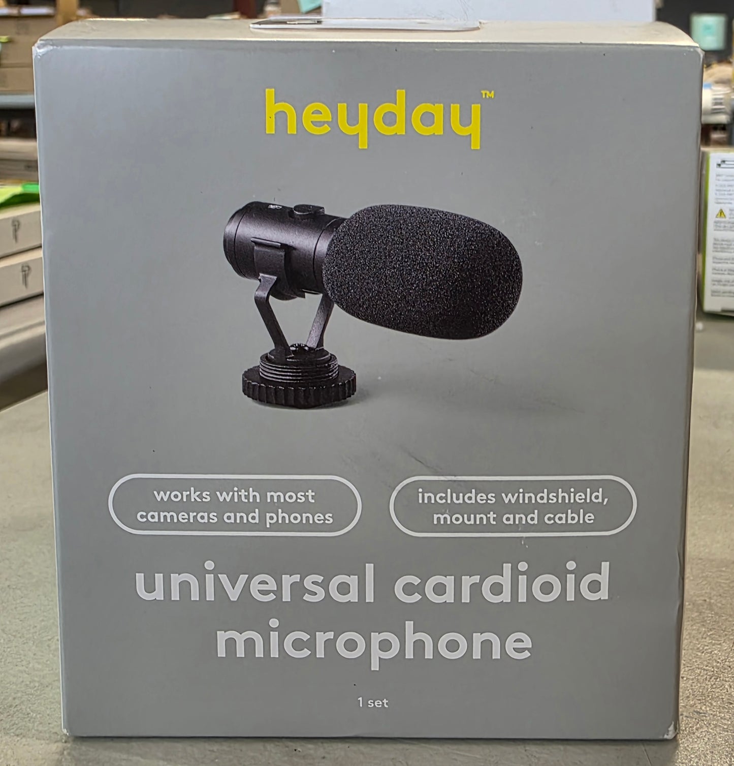 Universal Cardioid Microphone - heyday™ Black