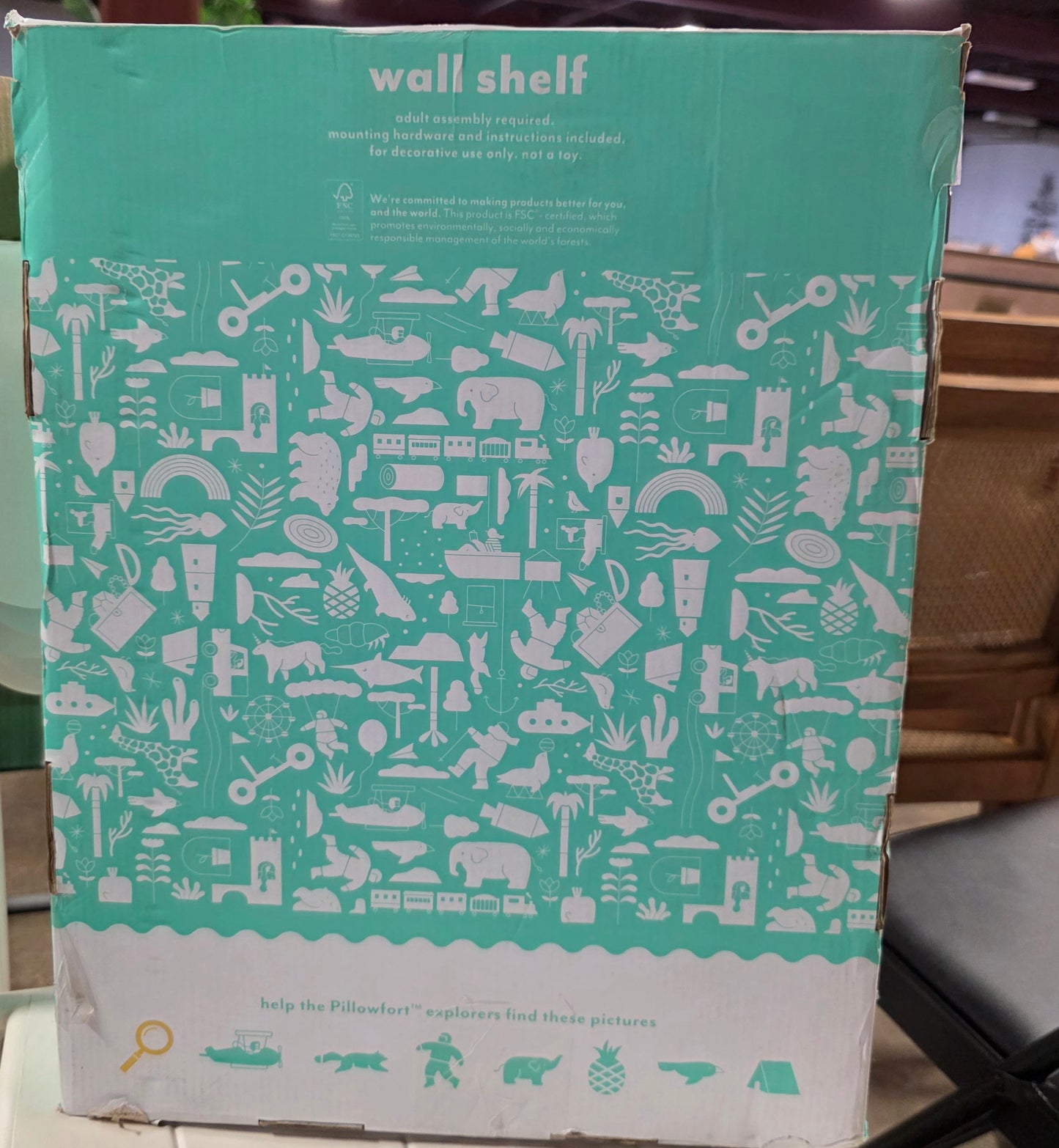 House with Doors Kids' Wall Shelf - Pillowfort™