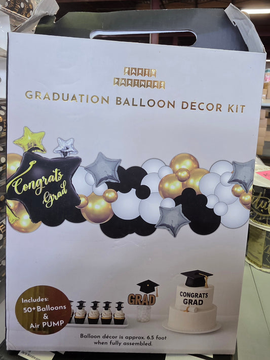Graduation Balloon Decor Set 50 Balloons