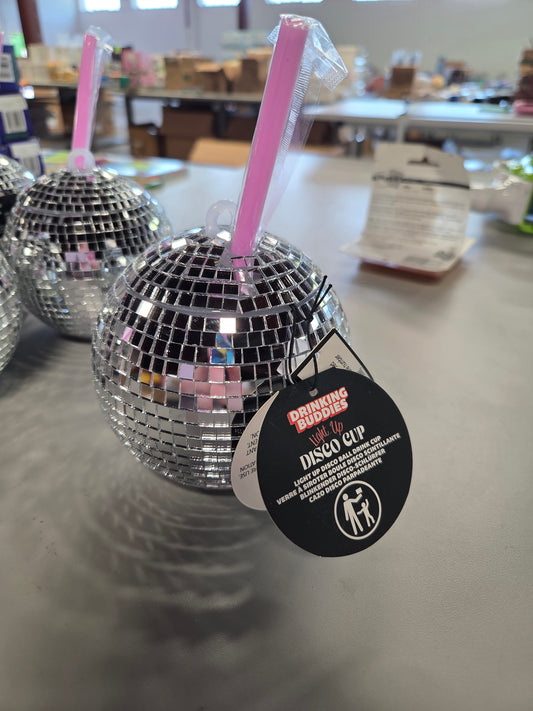 Drinking buddies disco cup