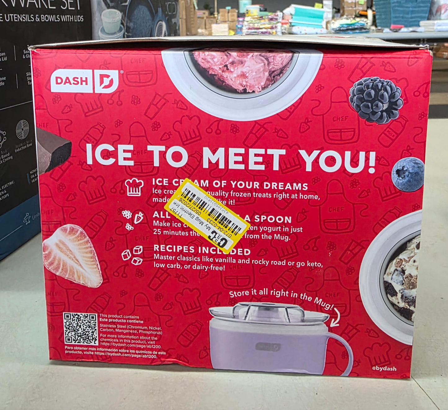 Dash My Mug Ice Cream Maker