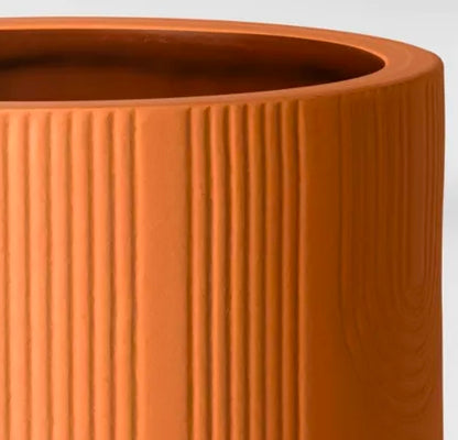 Arches Indoor Outdoor Planter  Terracotta Orange -