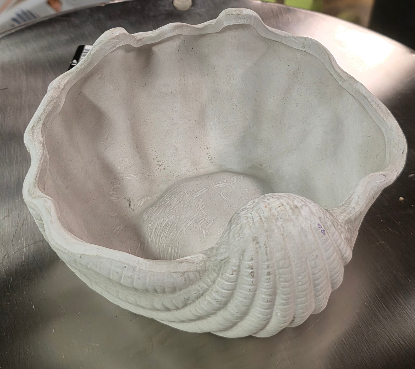 Small Shell Ceramic Planter 6.75"x7" White -Threshold™
