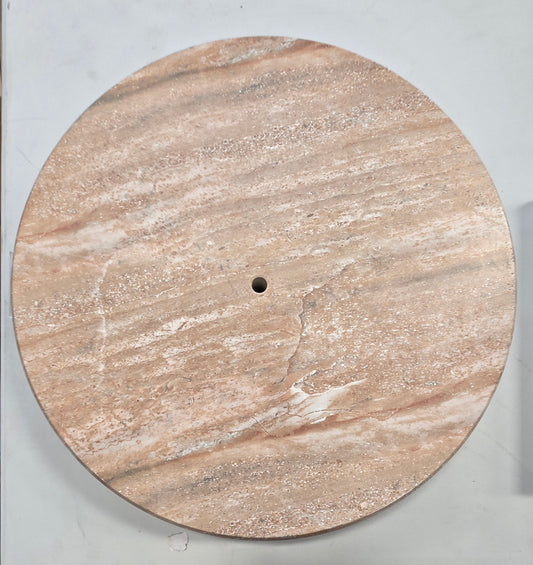 48.5lb Round Outdoor Patio Cantilever Umbrella Base Cream - Threshold™ AS-IS  PICKUP ONLY