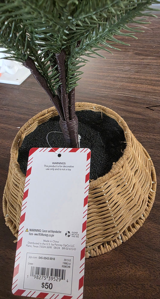 North Pole Trading Co. 26" Tree