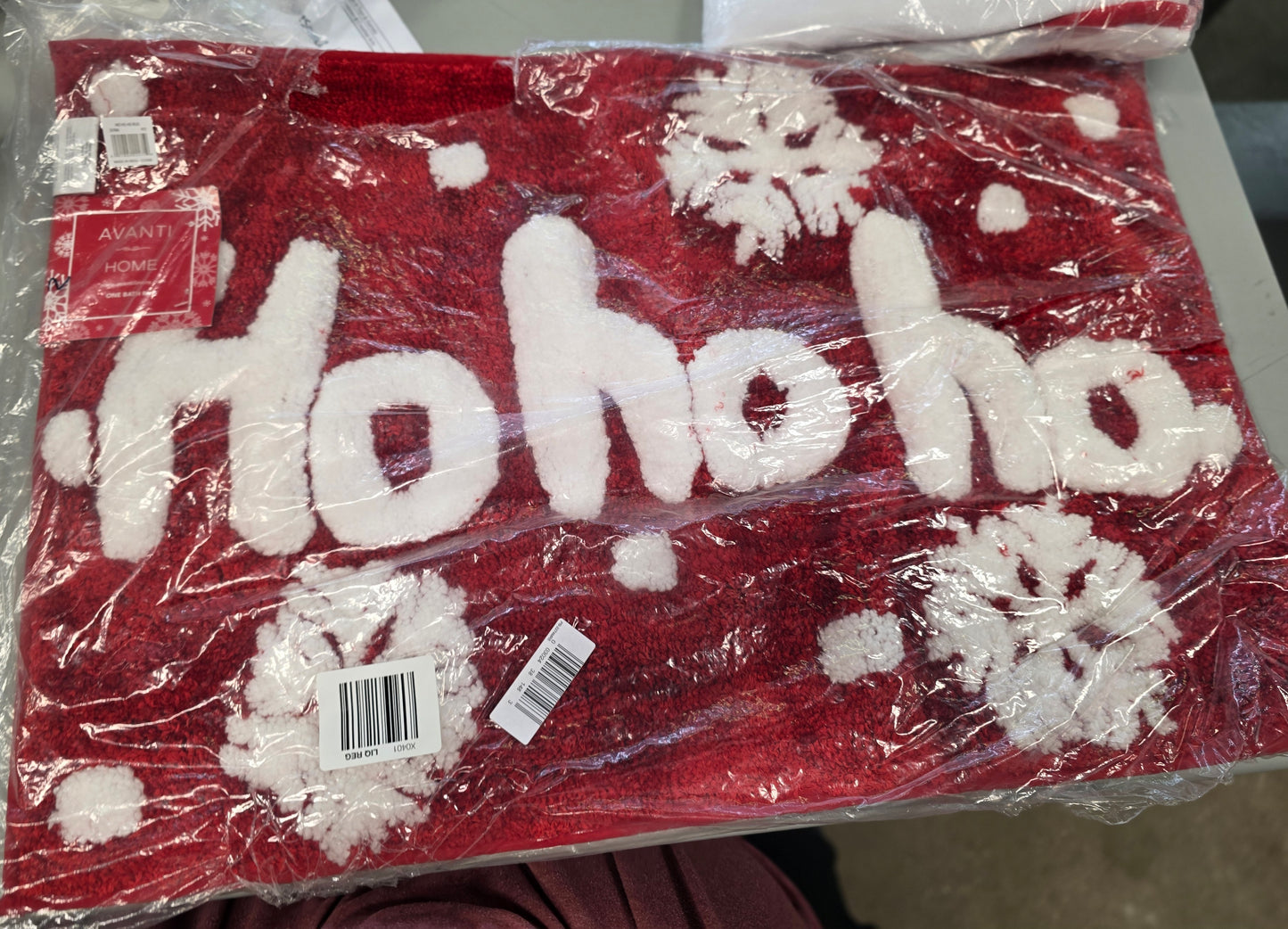Avanti Holiday Bath Rug Ho Ho Ho