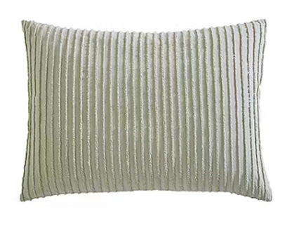 Chenille Sham Sage 1pc