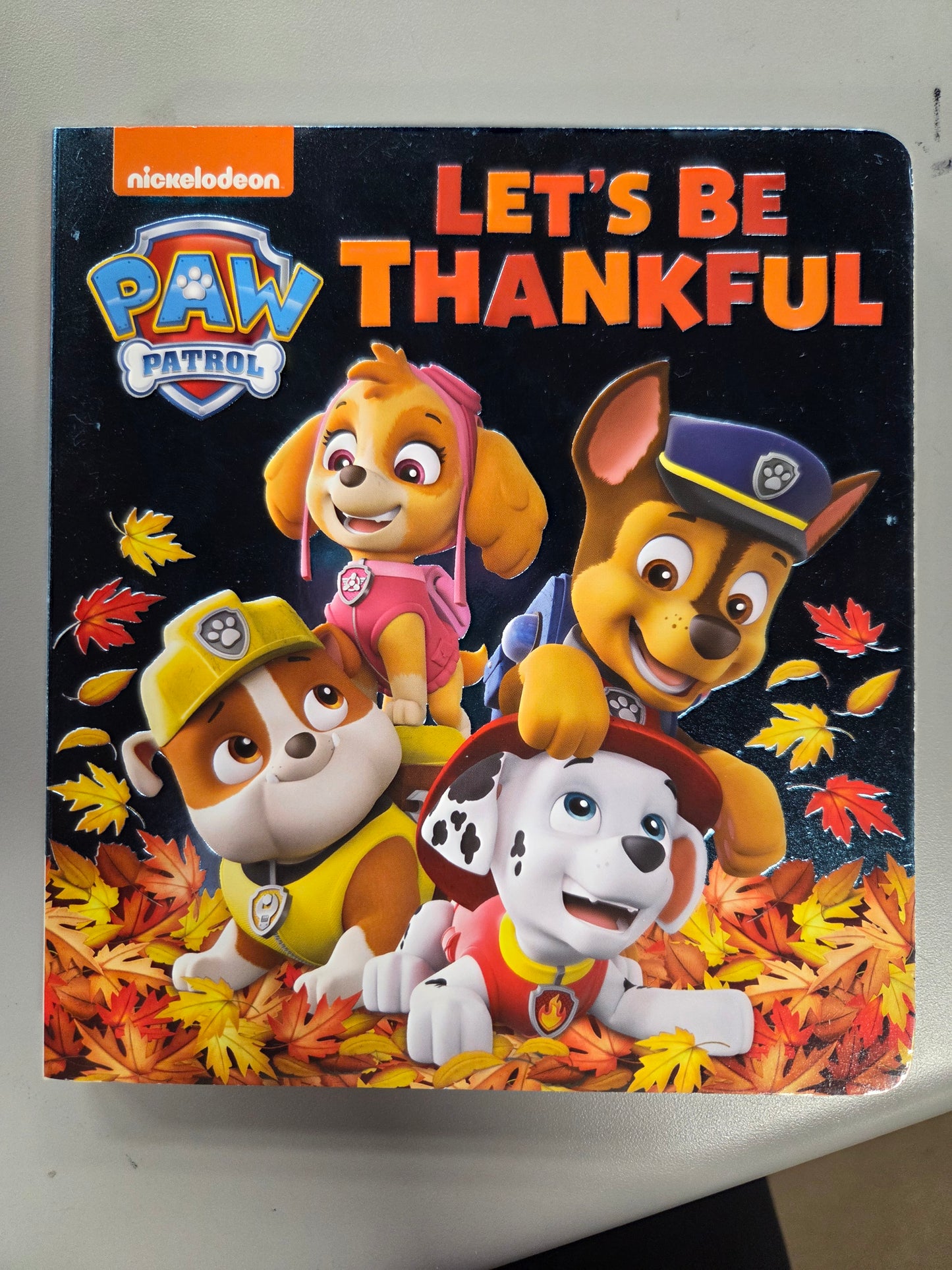 Paw patrol let's be thankful
